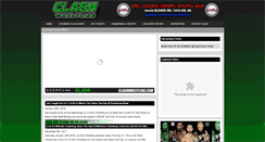 Desktop Screenshot of clashwrestling.com
